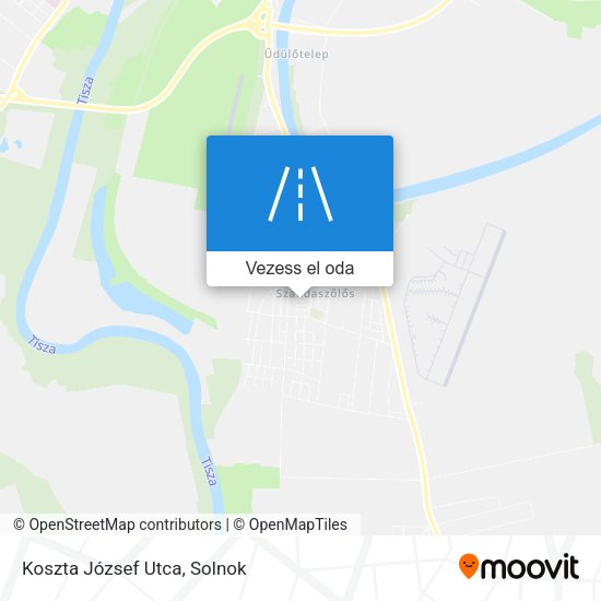 Koszta József Utca térkép