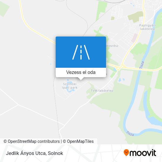 Jedlik Ányos Utca térkép