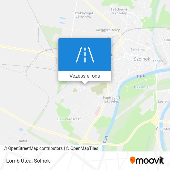 Lomb Utca térkép