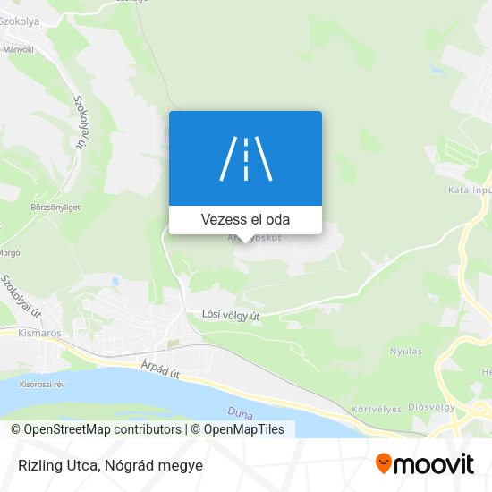 Rizling Utca térkép
