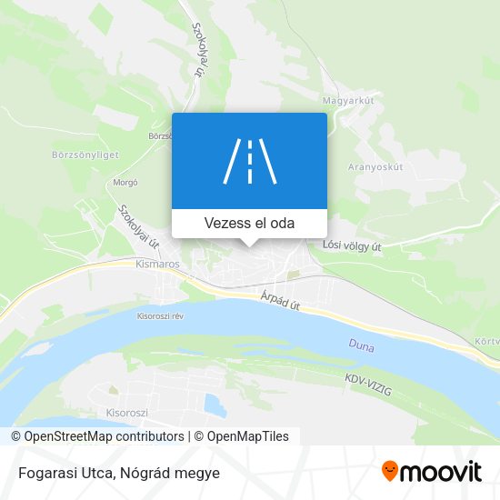 Fogarasi Utca térkép