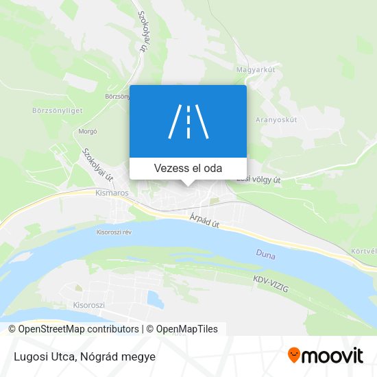 Lugosi Utca térkép