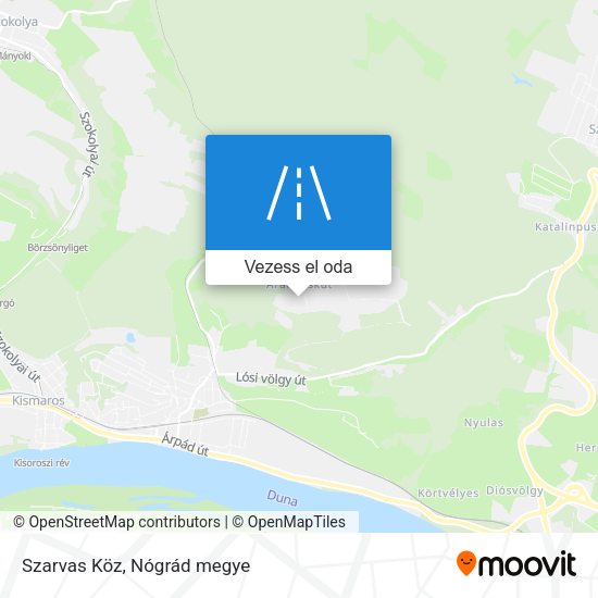 Szarvas Köz térkép