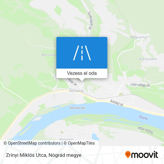 Zrínyi Miklós Utca térkép