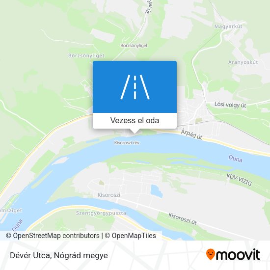 Dévér Utca térkép