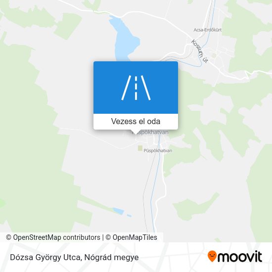 Dózsa György Utca térkép