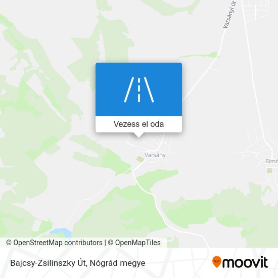 Bajcsy-Zsilinszky Út térkép