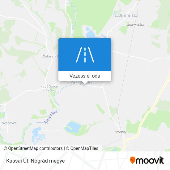 Kassai Út térkép