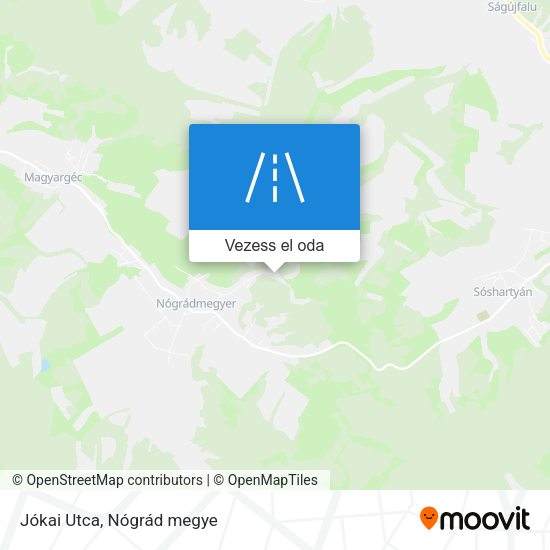 Jókai Utca térkép
