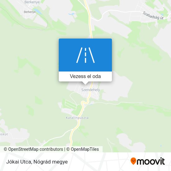 Jókai Utca térkép