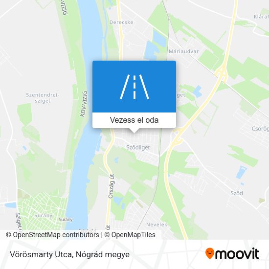Vörösmarty Utca térkép