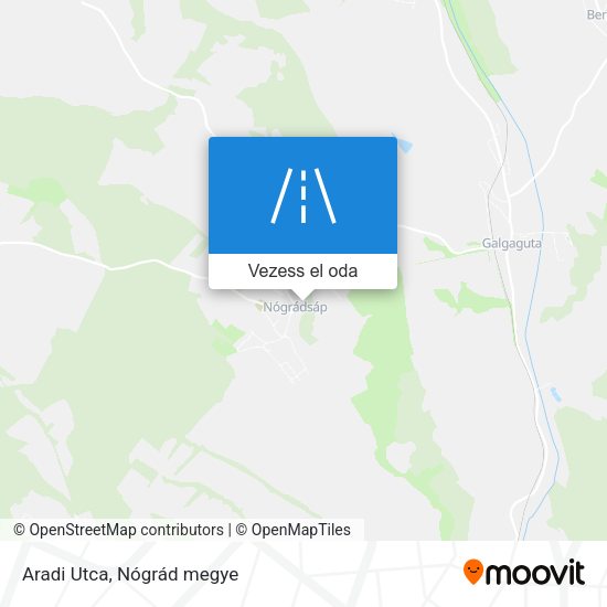 Aradi Utca térkép