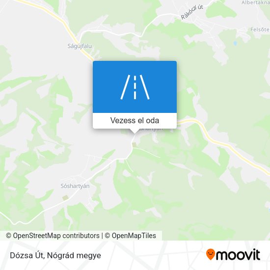 Dózsa Út térkép
