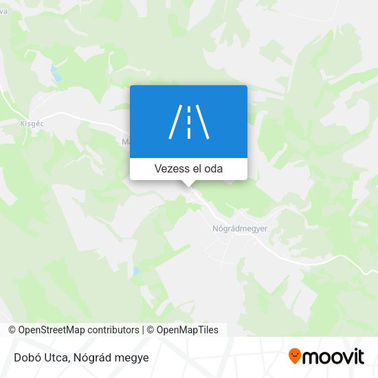 Dobó Utca térkép