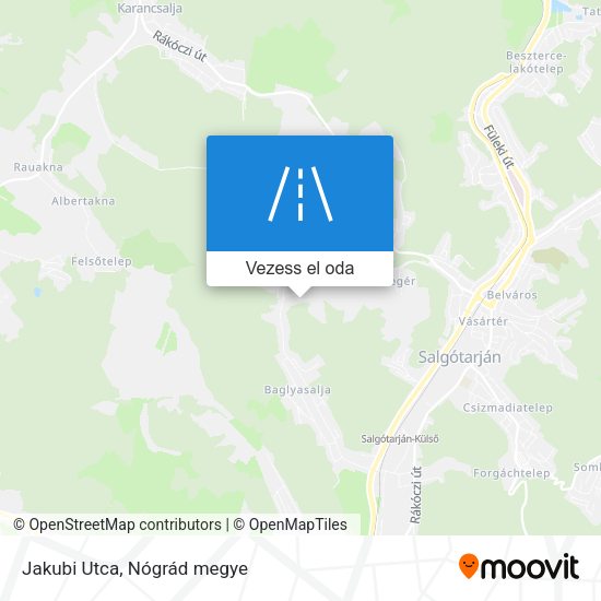Jakubi Utca térkép
