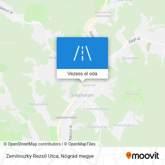 Zemlinszky Rezső Utca térkép