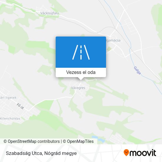 Szabadság Utca térkép