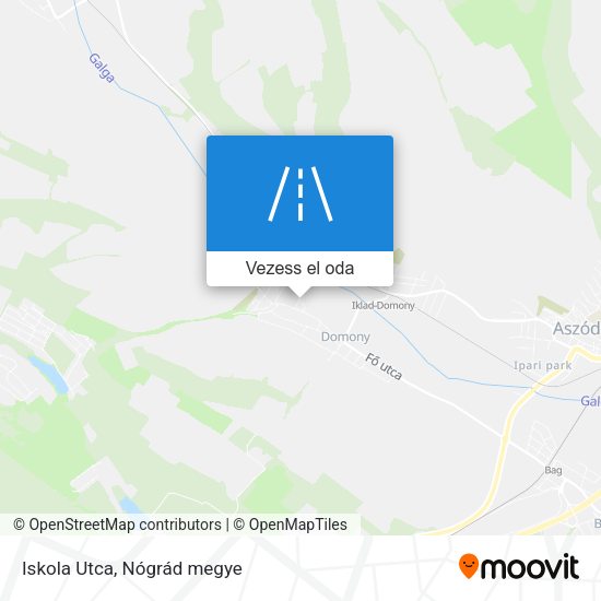 Iskola Utca térkép