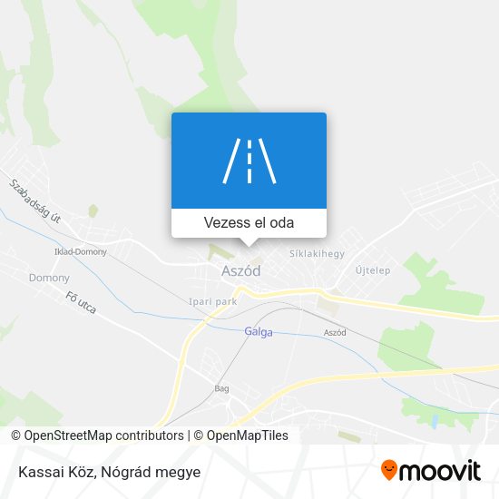 Kassai Köz térkép