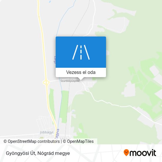Gyöngyösi Út térkép