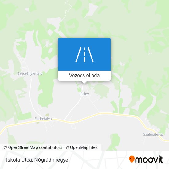 Iskola Utca térkép