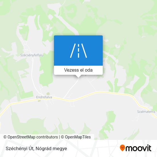 Széchényi Út térkép