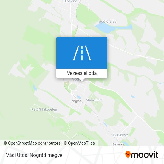 Váci Utca térkép