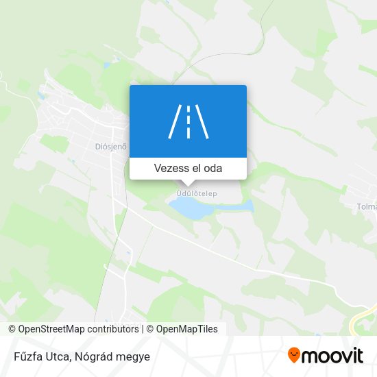 Fűzfa Utca térkép