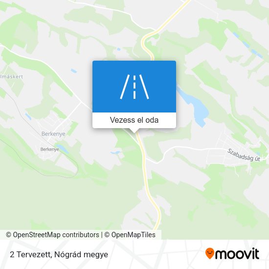 2 Tervezett térkép