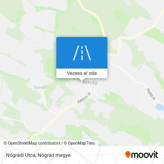 Nógrádi Utca térkép