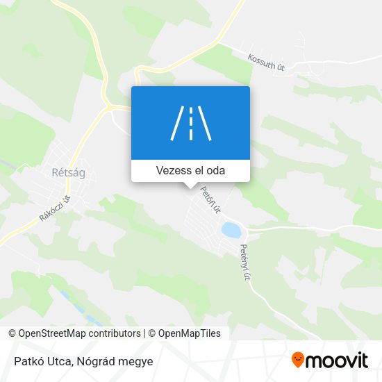 Patkó Utca térkép