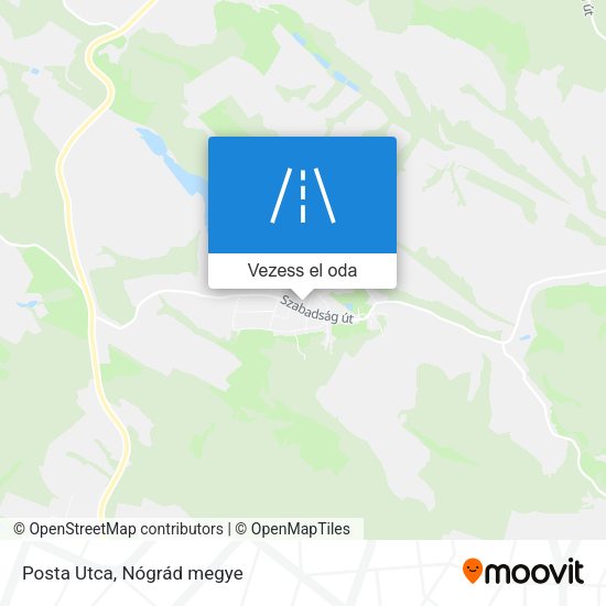Posta Utca térkép