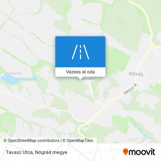 Tavasz Utca térkép