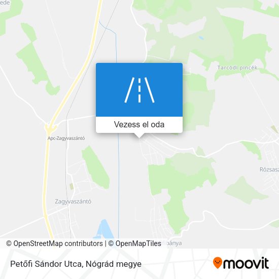 Petőfi Sándor Utca térkép