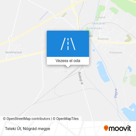 Teleki Út térkép