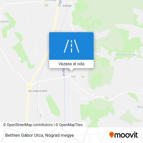 Bethlen Gábor Utca térkép
