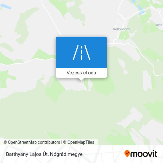 Batthyány Lajos Út térkép