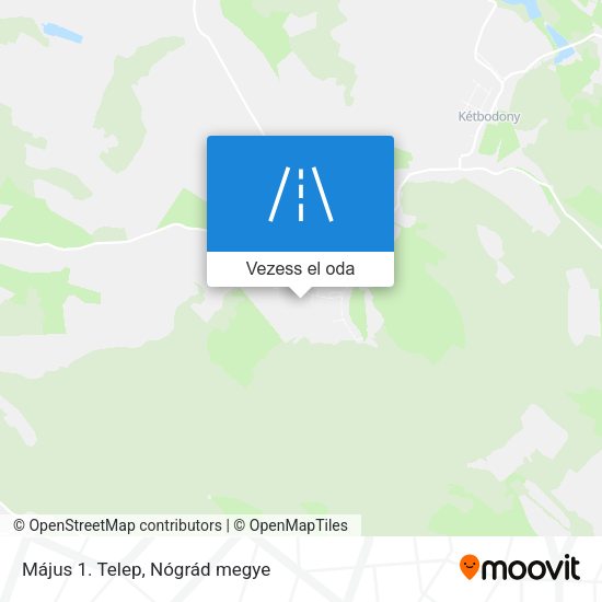 Május 1. Telep térkép