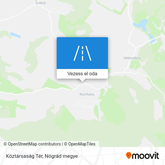 Köztársaság Tér térkép
