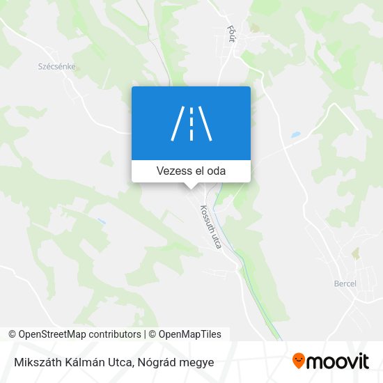 Mikszáth Kálmán Utca térkép