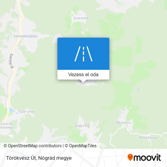 Törökvész Út térkép