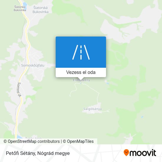 Petőfi Sétány térkép