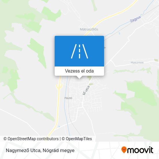 Nagymező Utca térkép