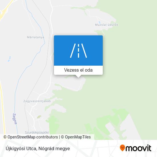 Újkígyósi Utca térkép