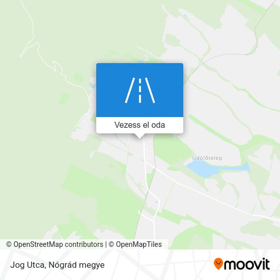 Jog Utca térkép