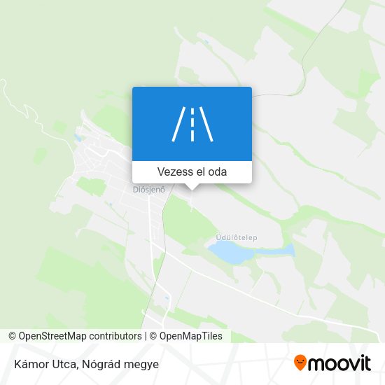Kámor Utca térkép