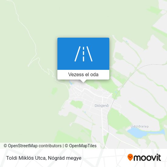 Toldi Miklós Utca térkép