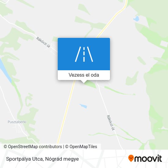 Sportpálya Utca térkép