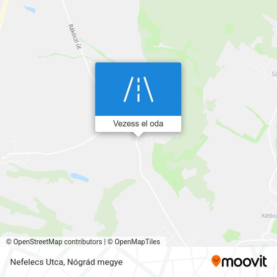 Nefelecs Utca térkép