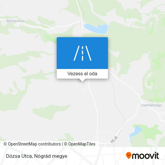 Dózsa Utca térkép